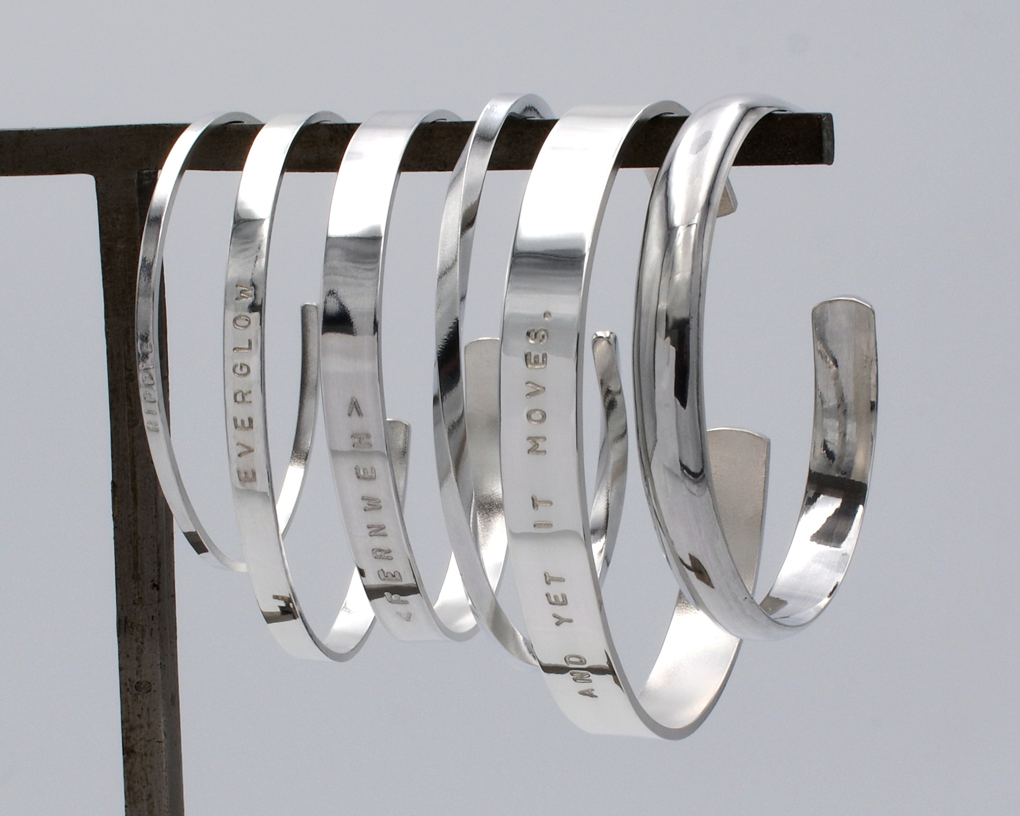 シルバーバングル作り体験